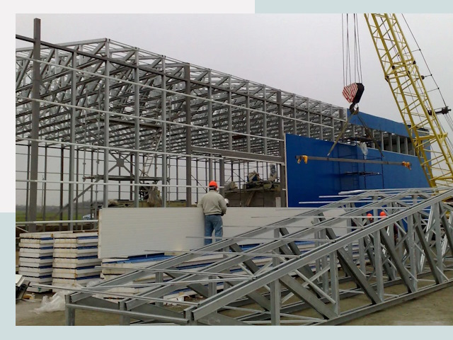 Строительство заводов в железнодорожном