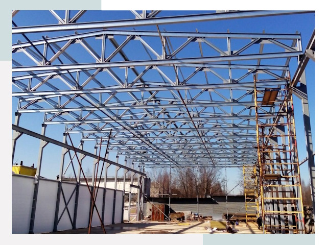 Строительство цехов в Железнодорожный от 615 руб. под ключ