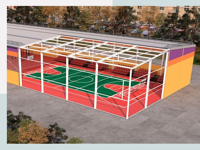 Спортивные сооружения в железнодорожном