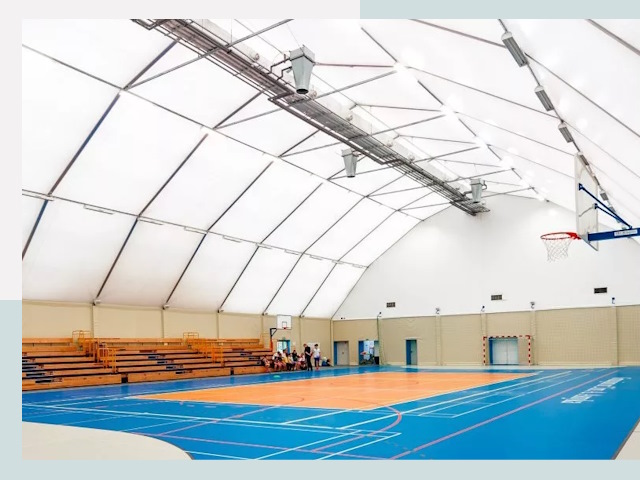 Строительство спортивных залов в железнодорожном
