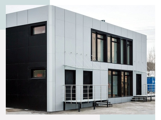 Модульные офисы в железнодорожном