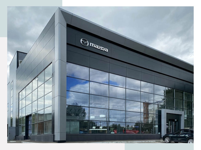 Строительство автосалонов в железнодорожном