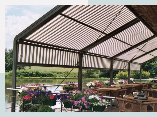 Элегантные навесы для кафе от 615 руб в Железнодорожный