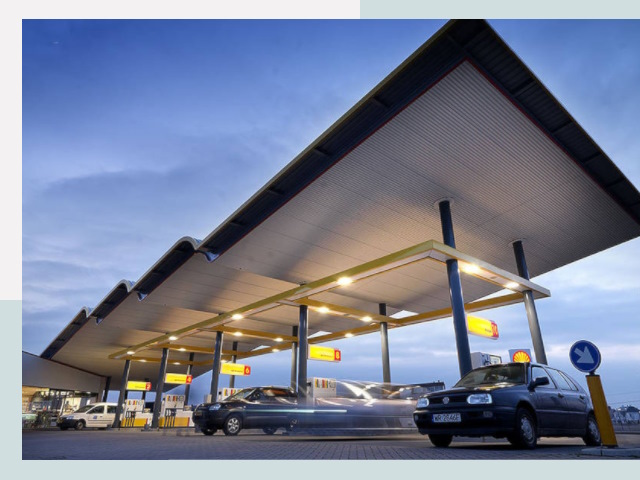 Навесы для АЗС в Железнодорожный от 615 руб. - Защита и комфорт