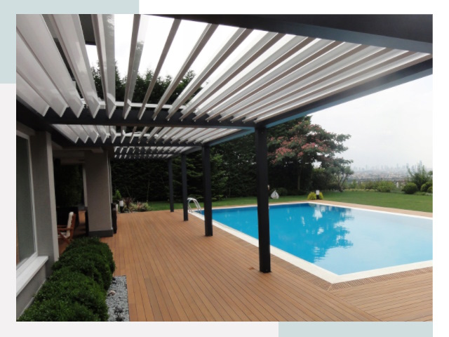 Перголы в железнодорожном