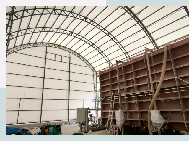 Оснащение ангаров в железнодорожном от 615 руб. - Надежно и быстро