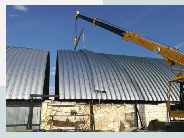 Реконструкция ангаров в железнодорожном от 615 руб.