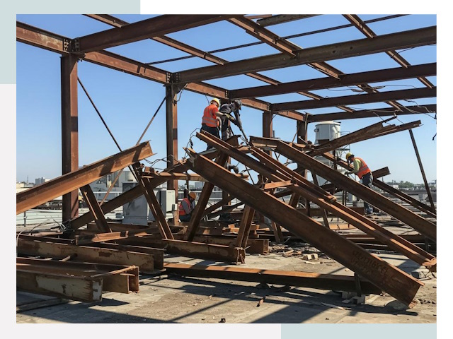 Демонтаж металлоконструкций в железнодорожном от 615 руб.