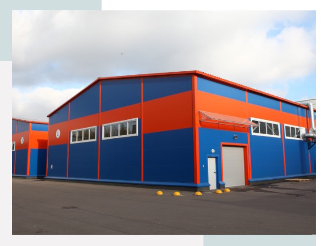 Быстровозводимые склады в железнодорожном